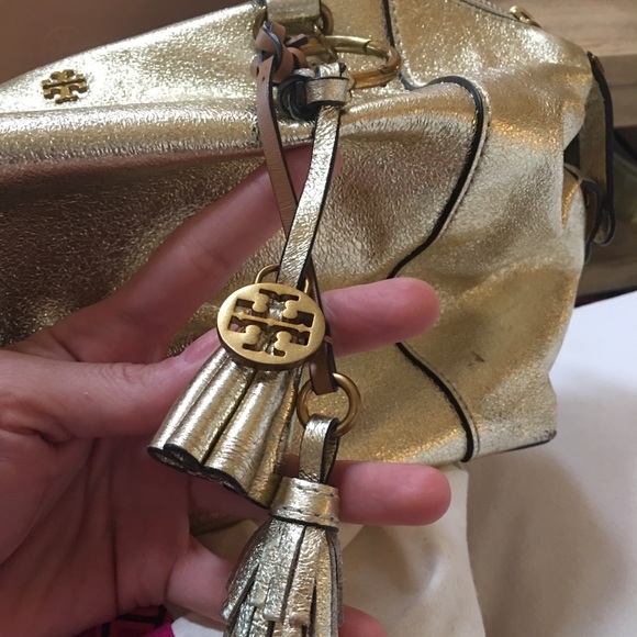 Tory Burch Peace Satchel - Picture 3 of 5